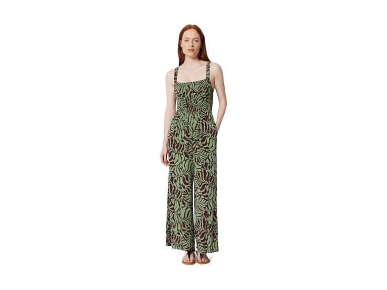 Amazon Essentials Women Square Neck Wide Jumpsuit - Image 1