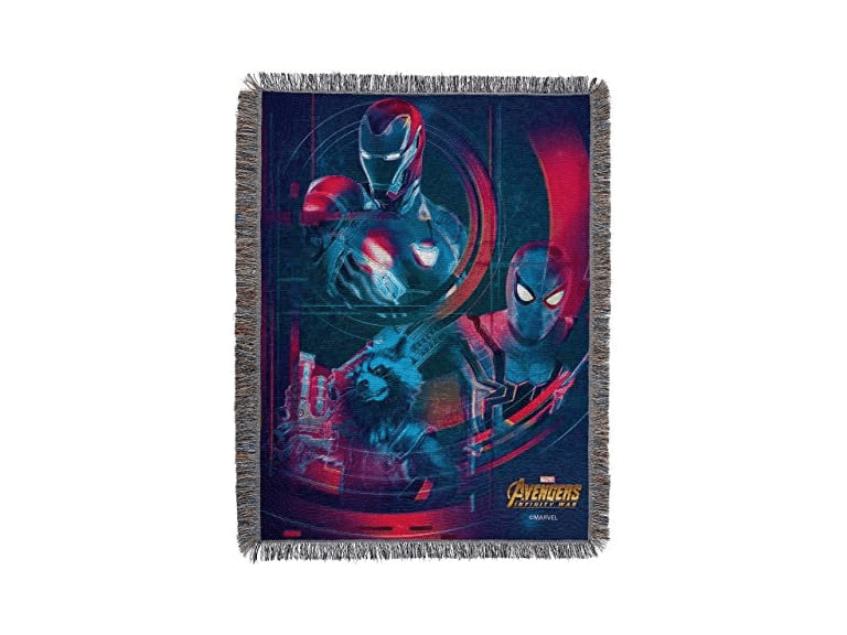 Avengers Night Watch Tapestry Blanket - Image 1