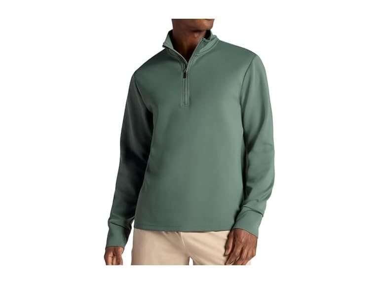 Gaiam Men (M) Recovery Long Sleeve Quarter-Zip - Image 1