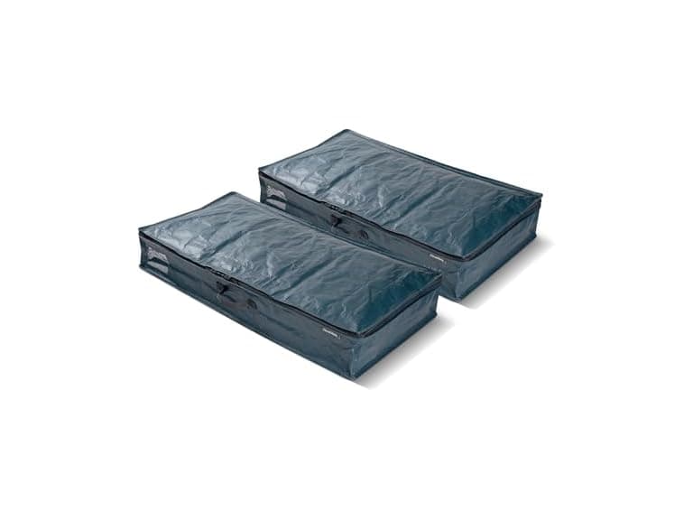 CleverMade 2PK Storage Slide Bags - 46L - Image 1