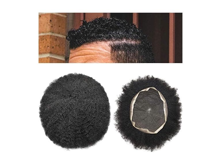 NEW YORK FACE MIRACLE Afro Toupee - Image 1