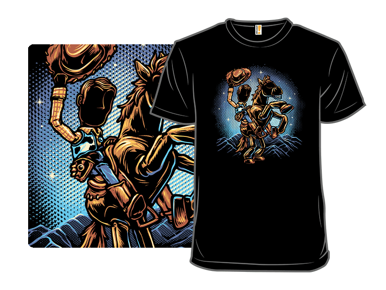 The Cowboy and His Noble Steed - Image 1