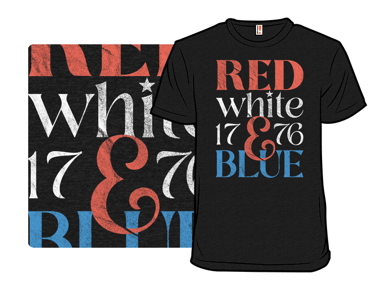 Red white and blue