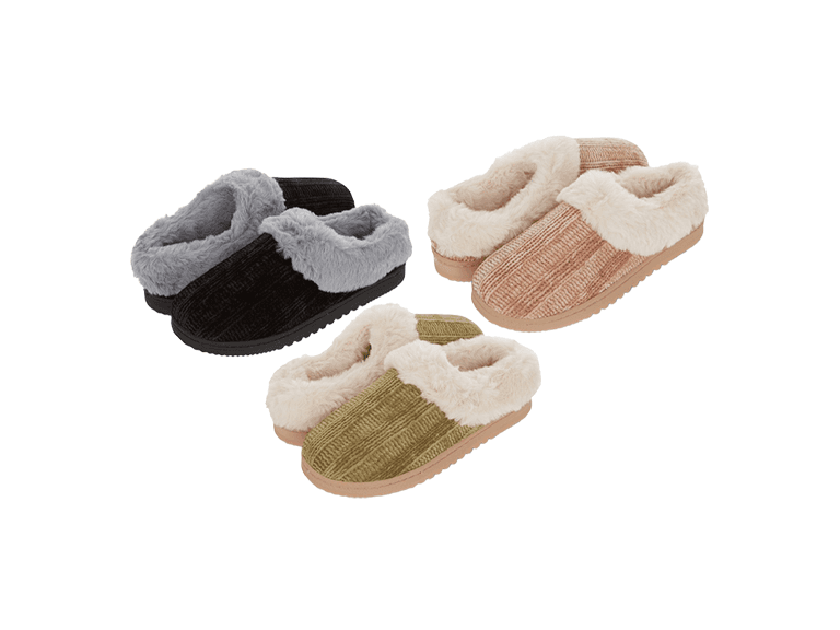 Floopi Women's Chenille Knit Slippers - Image 1