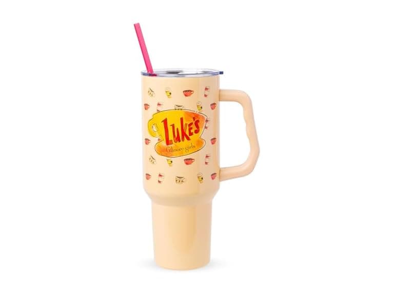 Silver Buffalo Girls Gilmore Luke's Diner Tumbler - Image 1