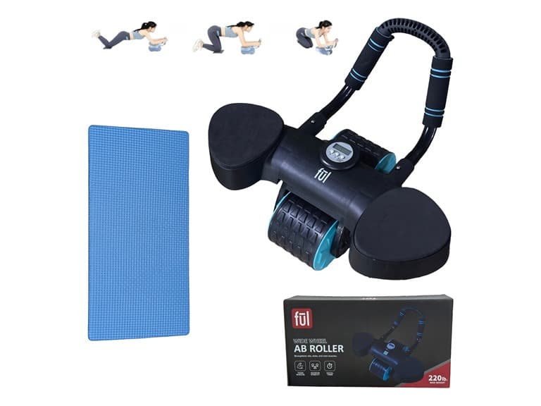 Exercise Wide Wheel AB Roller - Image 1