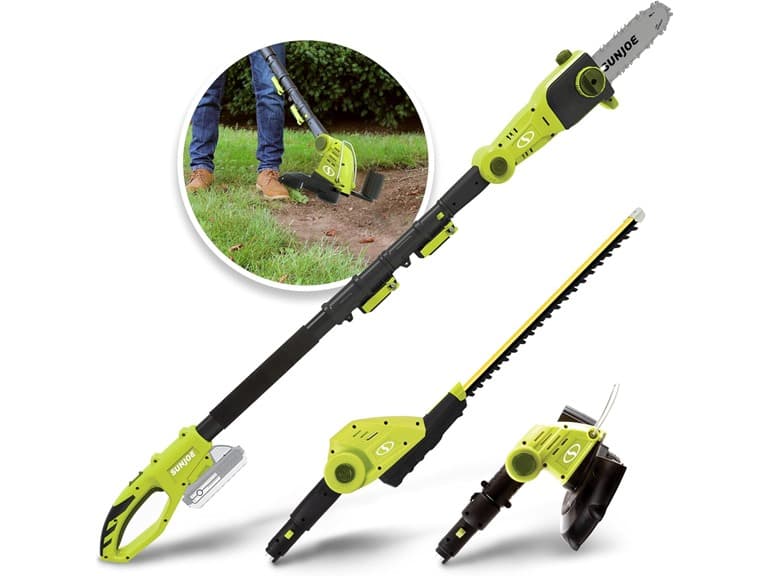 Sun Joe Cordless Lawn Care System Green - Image 1