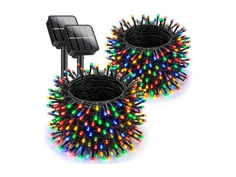 Brightever Solar String Lights for Outside, 2-Pack - Image 1