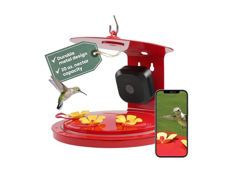 Perky-Pet Smart Bird Feeder with Camera - Image 1