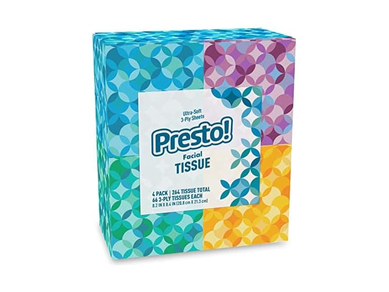 Presto! Amazon Brand - Presto! Ultra-Soft Facial - Image 1