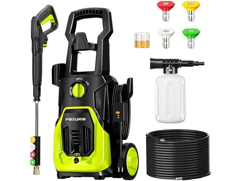 POXURIO Electric Pressure Washer | 4000PSI (Open Box) - Image 1
