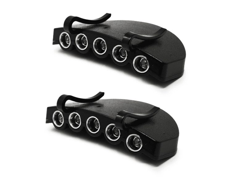 Clip-On LED Hat Lights, 2-Pack - Image 1