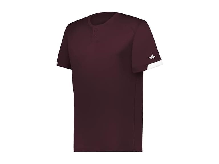 On The Rise Youth Placket S-MA/WH - Image 1