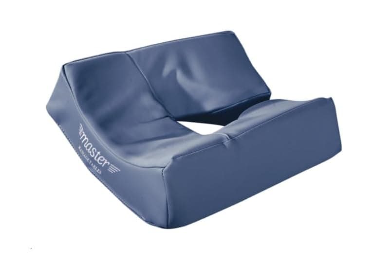 Master Massage Memory Foam Face Cushion Blue - Image 1