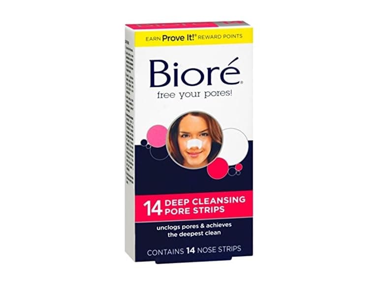 Biore Deep Cleansing Pore Strips Nose 14 Count - Image 1