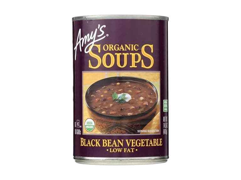 Amy's Organic Black Bean Vegetable Soup, 14.5 Oz - Image 1