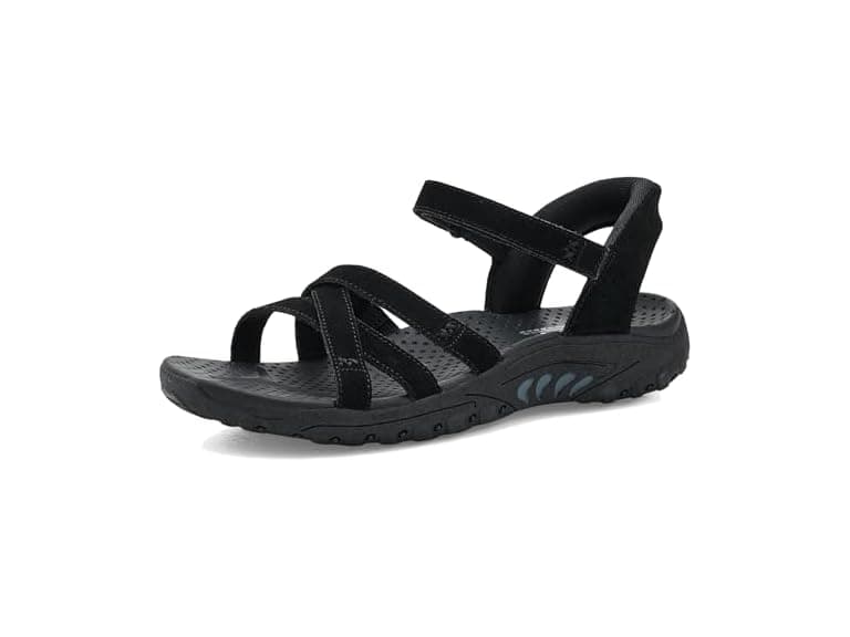 Skechers Women's Double Stitched Suede Slingback Sandals (5.5) - Image 1
