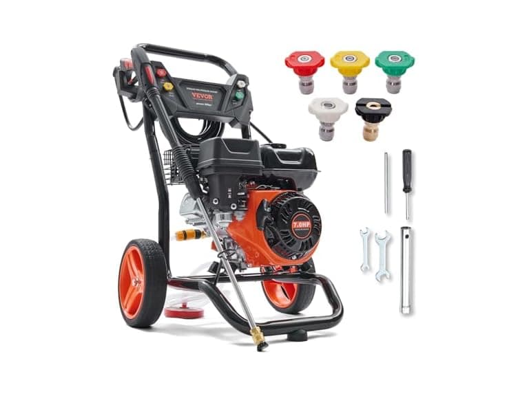 VEVOR Gas Pressure Washer, 3600 PSI 2.6 GPM - Image 1