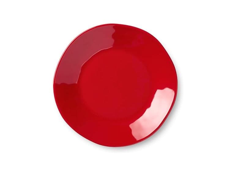 Berry Red Christmas Set of 4 Dessert Plates - Image 1