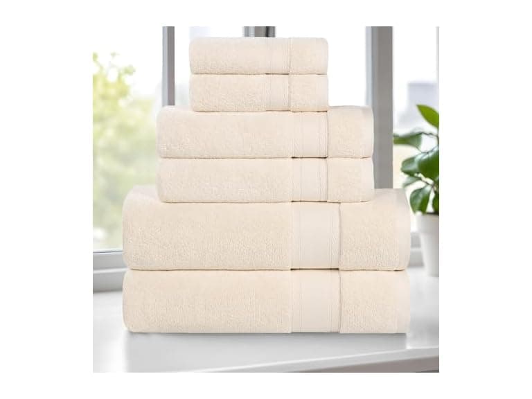 Superior 6PC Belmont Zero Twist Towel Set - Image 1