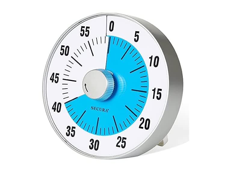 Secura 7.5-Inch Oversize Visual Timer - Image 1