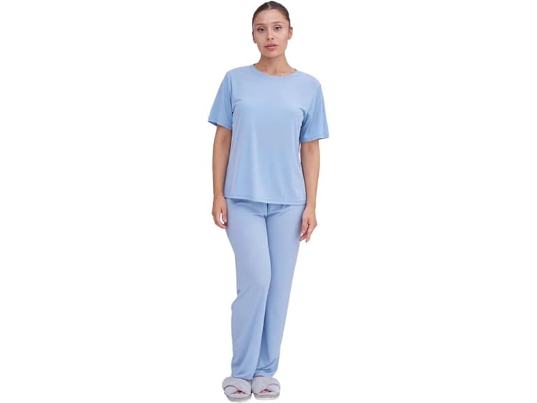 Talmont Womens Pajama 2pc Lounge Set - Image 1