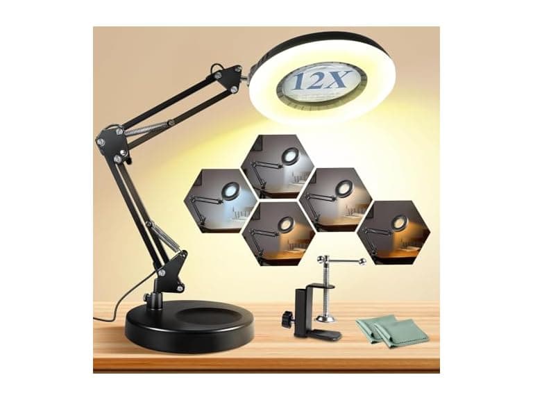 Toolastra BC1286260527878 magnifying glass with light - Image 1
