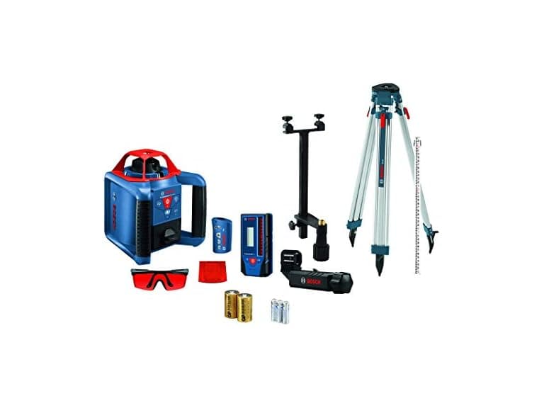 Bosch GRL1000-20HVK-R Self-Leveling Rotary Laser Kit - Image 1