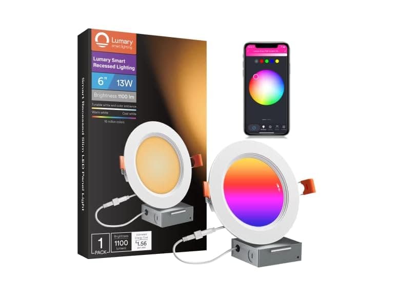 6" Smart WiFi LED Recessed Light - Image 1