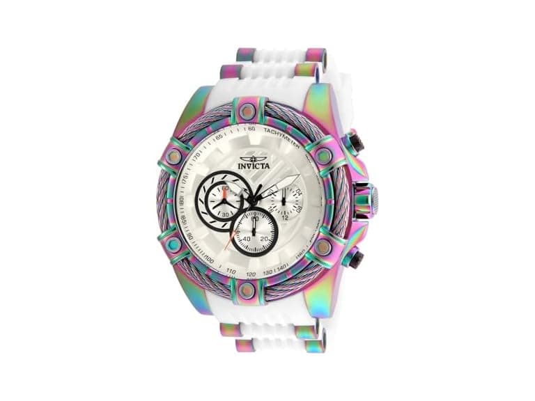 Invicta Mens Bolt Quartz Watch White - Image 1