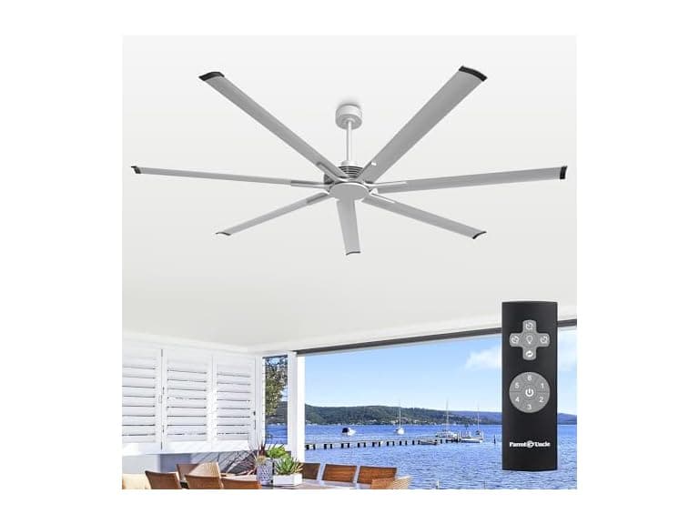 Parrot Uncle F8311-PU 84" Ceiling Fan - Image 1