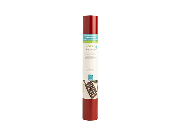 Cricut Removable Vinyl, Cardinal Red - Image 1
