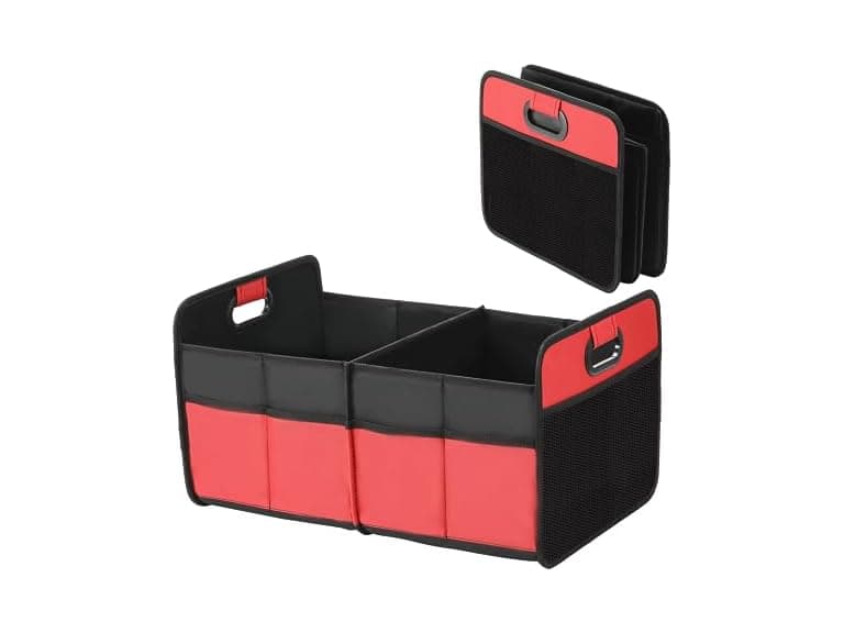 YSSOA 2 Compartments Car Trunk Organizer 473638 - Image 1
