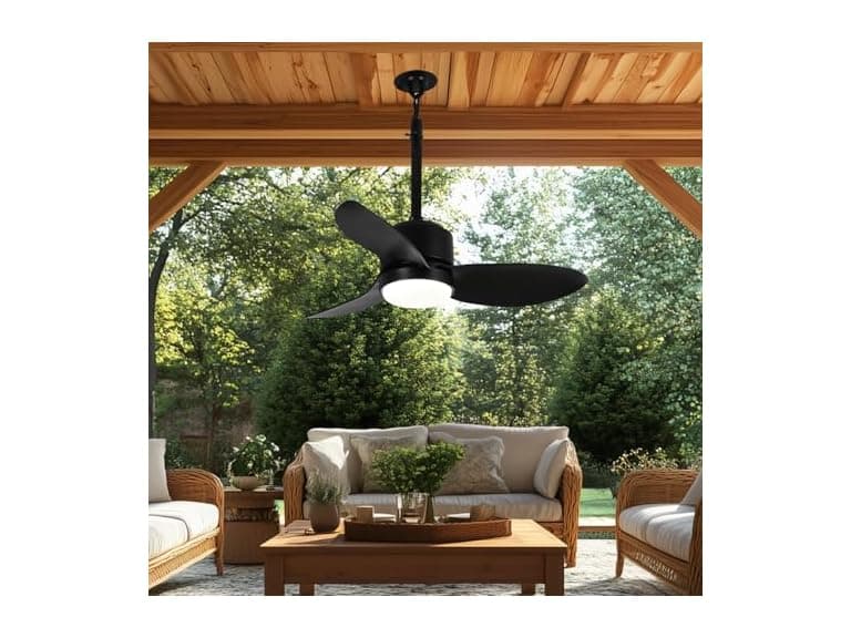 SUTEFAN 34'' Outdoor Ceiling Fan - Image 1