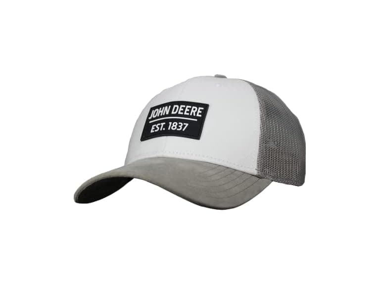 John Deere (OS) Faux Suede Trucker Cap-Oxford-Os - Image 1