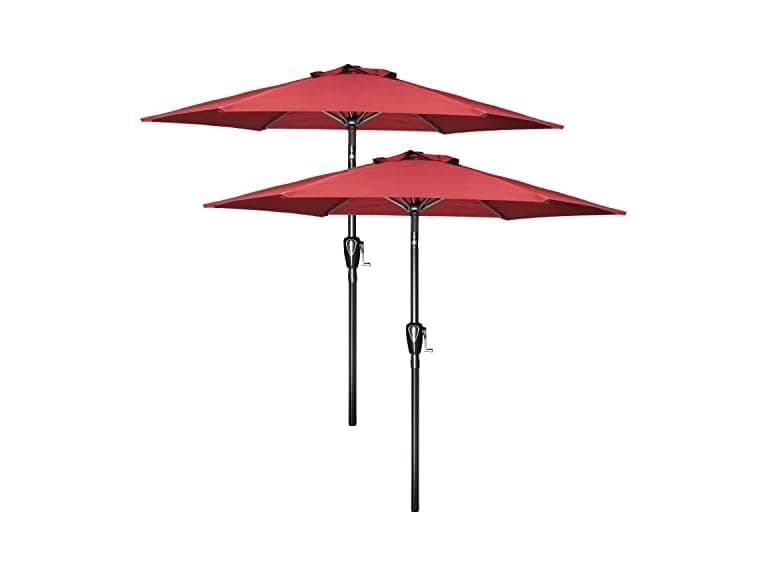YSSOA 2 Pack 7.5' Patio Umbrella Outdoor - Image 1