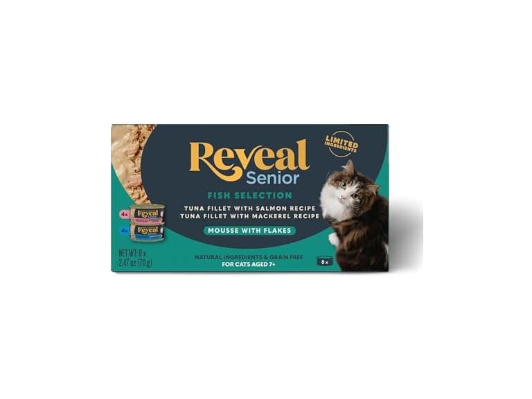 Reveal Tuna Senior Wet Cat Food Flakes i - Image 1