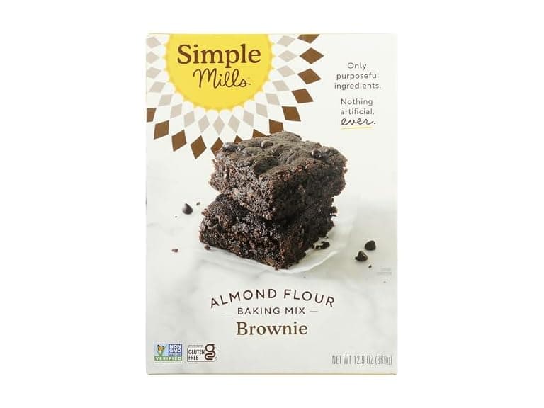Simple Mills Almond Flour Baking Mix, Chocolate Brownie - Image 1