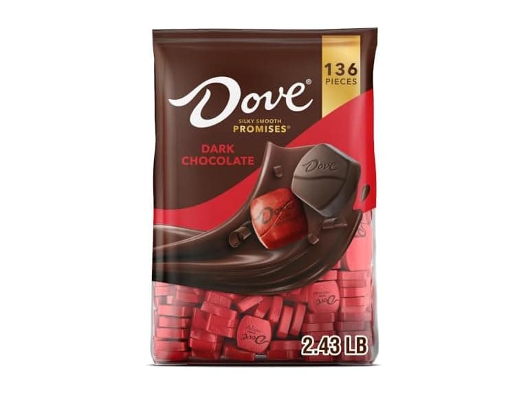 136CT DOVE PROMISES Dark Chocolate Candy - Image 1
