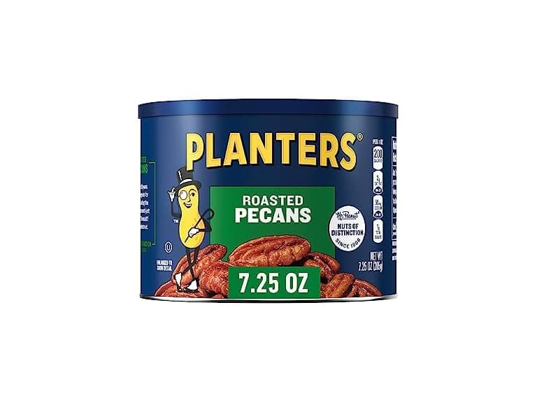 PLANTERS Roasted Pecan Nuts, Party Snack, 7.25 oz - Image 1