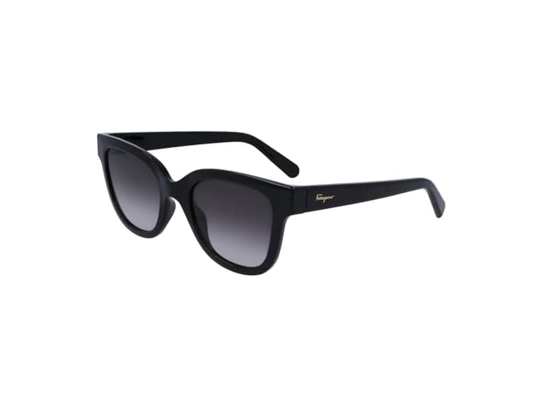 Ferragamo Unisex SF1066S Sunglasses Black - Image 1
