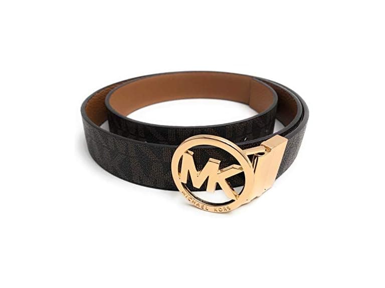 Michael Kors (M) Mk Signature Monogram Belt - Image 1