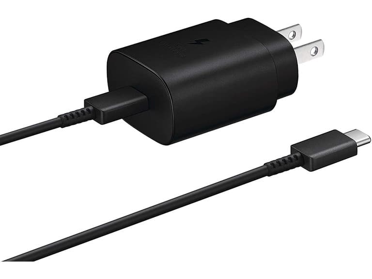 (2 PACK) Samsung 25W USB-C Fast Charger + Cable - Image 1