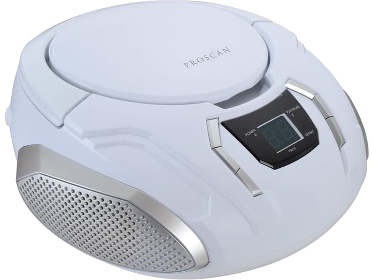 Sylvania Proscan Elite Portable CD Boombox with AM/FM Radio - Image 1