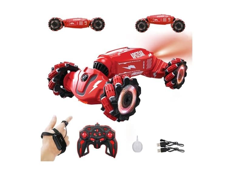 Loozix Hand Gesture Sensing RC Stunt Car - Image 1