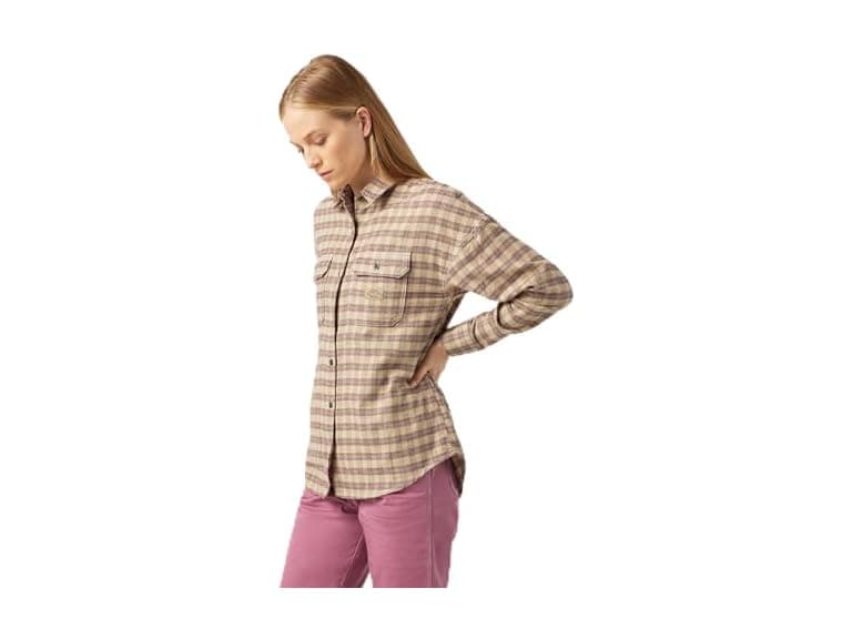 Dickies Women Long Sleeve Flannel Shirt - Image 1
