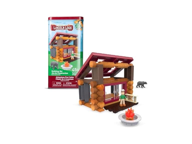 Lincoln Logs Adventure Pod Cabin - Image 1