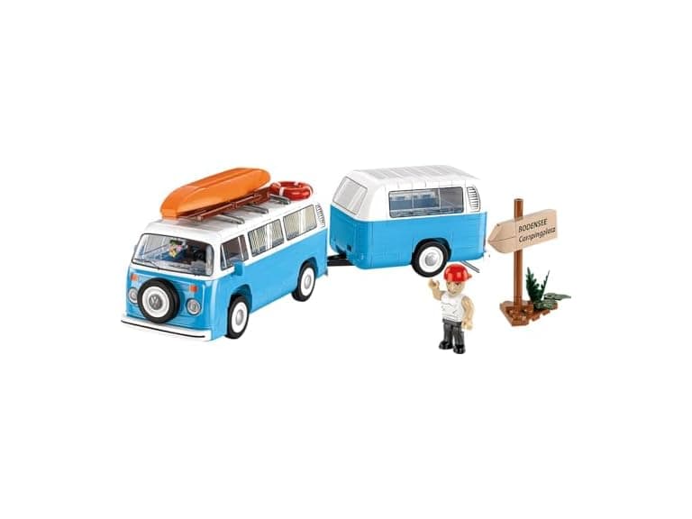 COBI Action Town Volkswagen Camper Van 1:35 Scale - Image 1