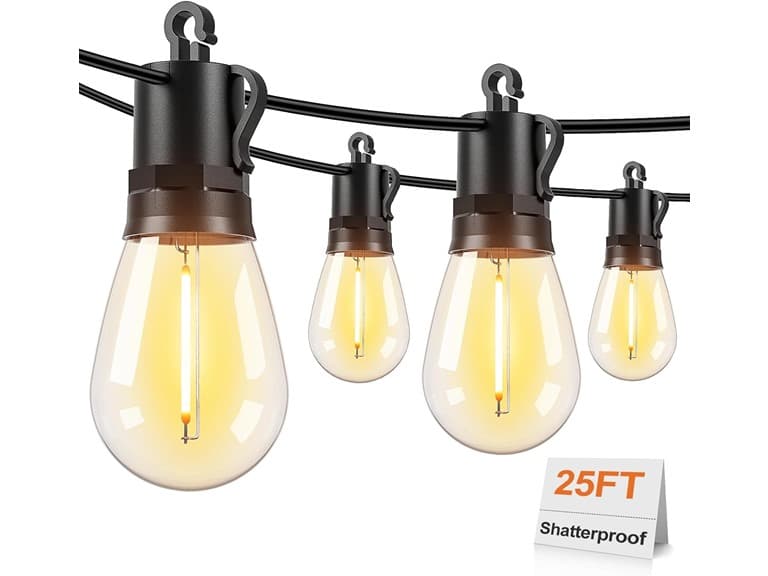 Brightever Outdoor String Lights (Your Choice) - Image 1