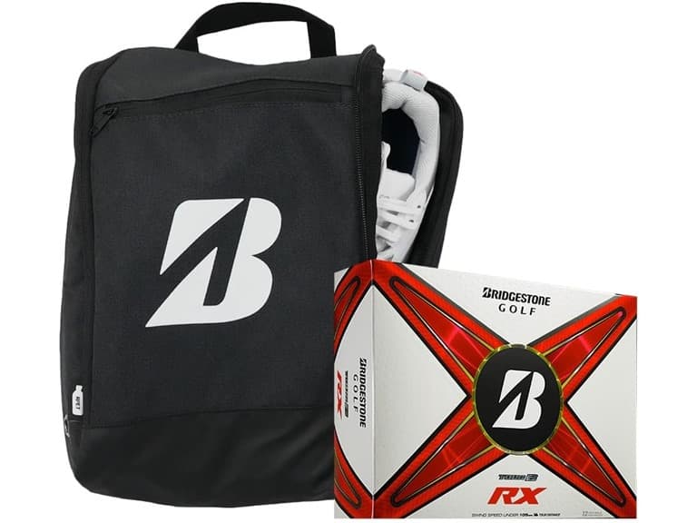 Bridgestone Golf Tour B RX & Golf Shoe Bag Bundle - Image 1